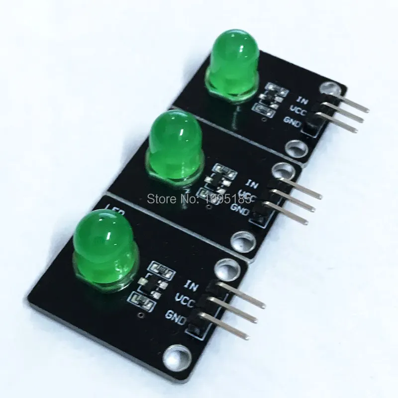 5PCS LED Lamp Module F10 Green Light S8050 SOT23 J3Y Indicator Lamp Module Suitable For Single Chip Microcomputer 10MM LED Drive
5PCS LED Lamp Module F10 Green Light S8050 SOT23 J3Y Indicator Lamp Module Suitable For Single Chip Microcomputer 10MM LED Drive
