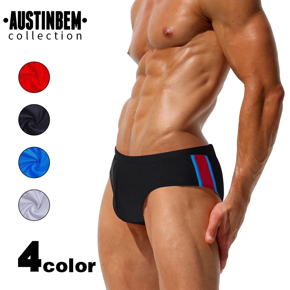 Купальные костюмы Austinbem мужские плавки купальные короткие для геев Zwembroek Jongen