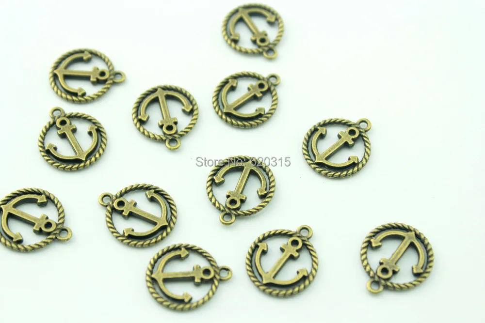 500pcs/lot 15*18mm hole 1.8mm Metal Alloy Nautical Anchor Charms Jewelry Pendants spacer beads Free Shipping!
500pcs/lot 15*18mm hole 1.8mm Metal Alloy Nautical Anchor Charms Jewelry Pendants spacer beads Free Shipping!