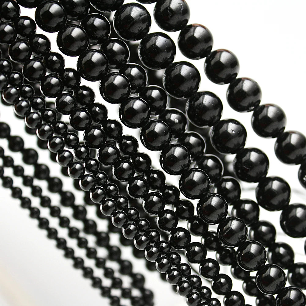 New Arrival! Natural Black Tourmaline Round Beads Wholesale Drop Shipping 4 6 8 10MM Natural Stone Beads for DIY Jewelry
New Arrival! Natural Black Tourmaline Round Beads Wholesale Drop Shipping 4 6 8 10MM Natural Stone Beads for DIY Jewelry