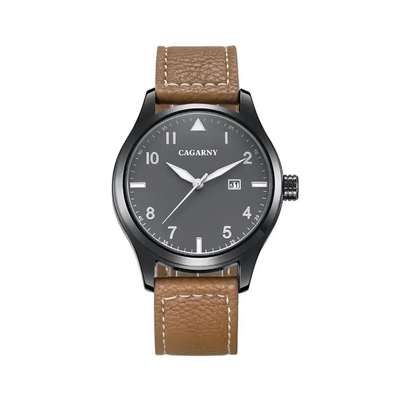 2019 Men's fashion trend sports CAGARNY brand 6862 men's quartz watch date display leather strap popular clock Relogio masculino
2019 Men's fashion trend sports CAGARNY brand 6862 men's quartz watch date display leather strap popular clock Relogio masculino