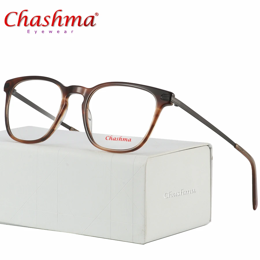 Очки для мужчин и женщин Chashma, оптическая оправа, ультралегкие прозрачные очки для коррекции близорукости
Очки для мужчин и женщин Chashma, оптическая оправа, ультралегкие прозрачные очки для коррекции близорукости