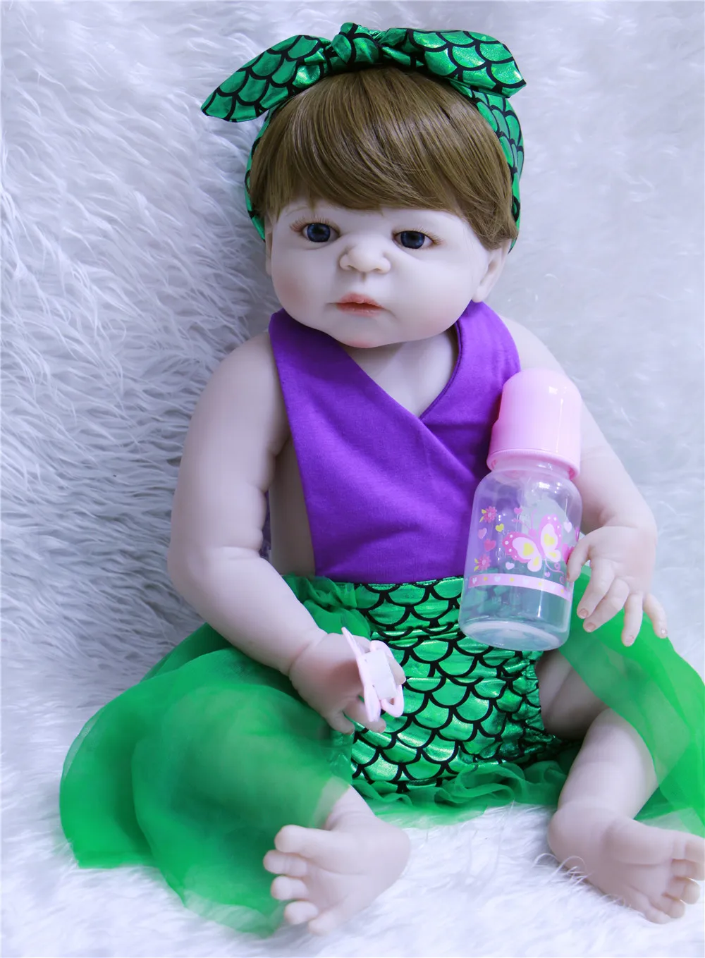 Кукла новорожденная силиконовая, Реалистичная кукла NPK 23 дюйма, подарок на день рождения
Кукла новорожденная силиконовая, Реалистичная кукла NPK 23 дюйма, подарок на день рождения