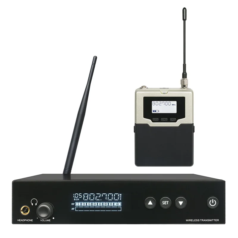 New! Wireless in ear monitor system Metal Receiver Transmitter Professional in-ear Monitoring UHF PLL PSM900 for Stage Show
New! Wireless in ear monitor system Metal Receiver Transmitter Professional in-ear Monitoring UHF PLL PSM900 for Stage Show