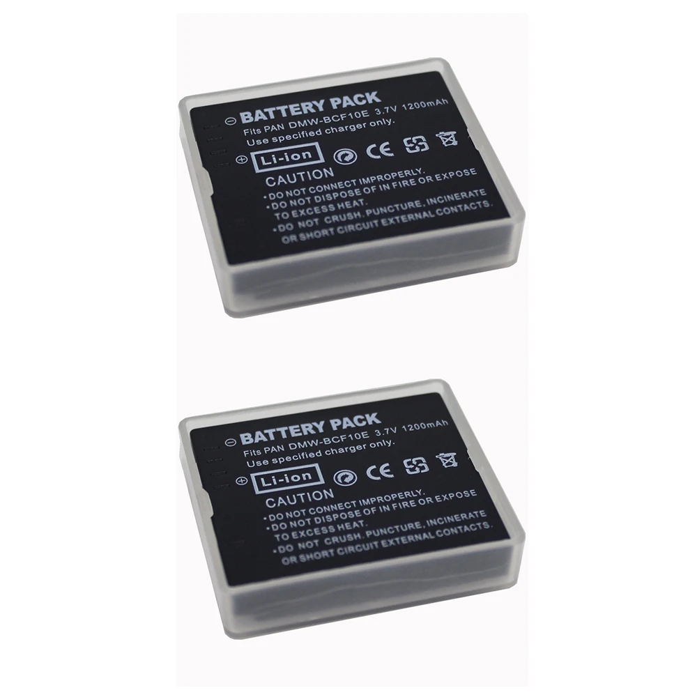 2 шт. 3,7 в 1200 мАч DMW-BCF10 DMW BCF10E запасная батарея камеры для Panasonic CGA-S106 S106B S/106C S/106D S/106B оптовая продажа
2 шт. 3,7 в 1200 мАч DMW-BCF10 DMW BCF10E запасная батарея камеры для Panasonic CGA-S106 S106B S/106C S/106D S/106B оптовая продажа