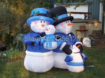 6.5 Feet H High Quality gemy Inflatable Christmas Decor Giant Inflatable Snowman Family
6.5 Feet H High Quality gemy Inflatable Christmas Decor Giant Inflatable Snowman Family