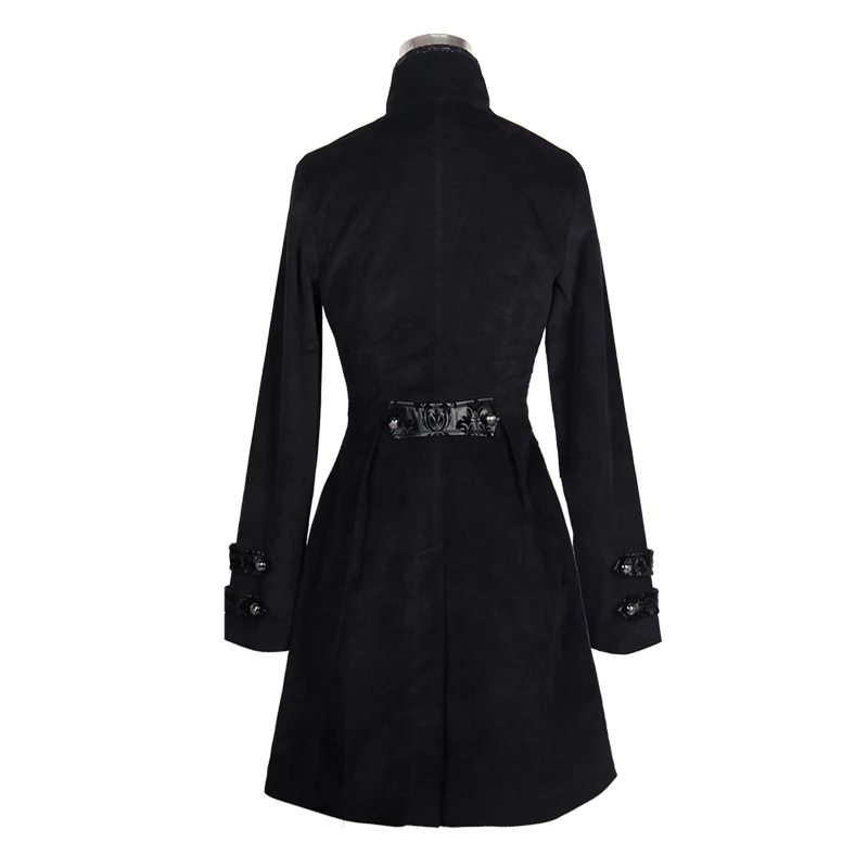 Devil Fashion Gothic Flocking Pattern Lady Jackets Punk Black Long Sleeves Single Button Coats Victorian Jackets Outerwear
Devil Fashion Gothic Flocking Pattern Lady Jackets Punk Black Long Sleeves Single Button Coats Victorian Jackets Outerwear