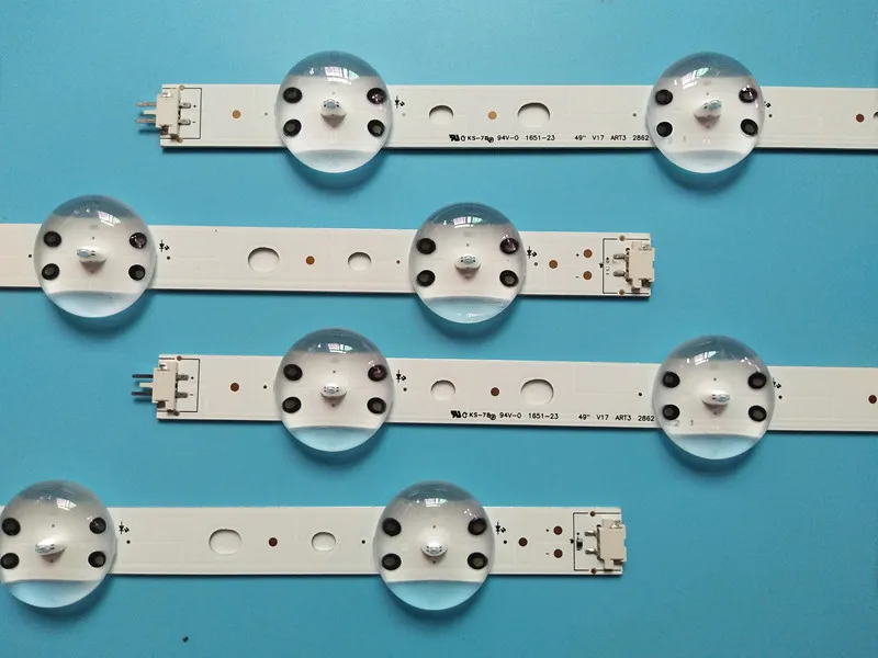 TV'S LED Band array For LG 43UJ670V-ZD 43UJ670Y-TD 43UJ675V-ZC 43UJ6900 LED Bar Backlight Strip Line LC430DGG-FKM3 Ruler Tapes
TV'S LED Band array For LG 43UJ670V-ZD 43UJ670Y-TD 43UJ675V-ZC 43UJ6900 LED Bar Backlight Strip Line LC430DGG-FKM3 Ruler Tapes