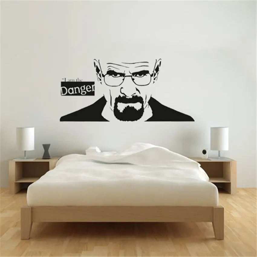 Breaking Bad Wall Art - "I Am The Danger" Vinyl Decals Game Transfer Art Decor Boy Room Wall decoration Sticker D738
Breaking Bad Wall Art - "I Am The Danger" Vinyl Decals Game Transfer Art Decor Boy Room Wall decoration Sticker D738