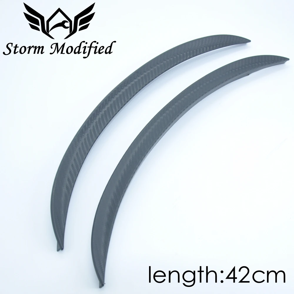SuTong 1 Pair Carbon Fiber Style Fender Flare Wheel Lip Body Kit Universal 42CM For Car Mudguard Mud Guard Auto Accessories
SuTong 1 Pair Carbon Fiber Style Fender Flare Wheel Lip Body Kit Universal 42CM For Car Mudguard Mud Guard Auto Accessories