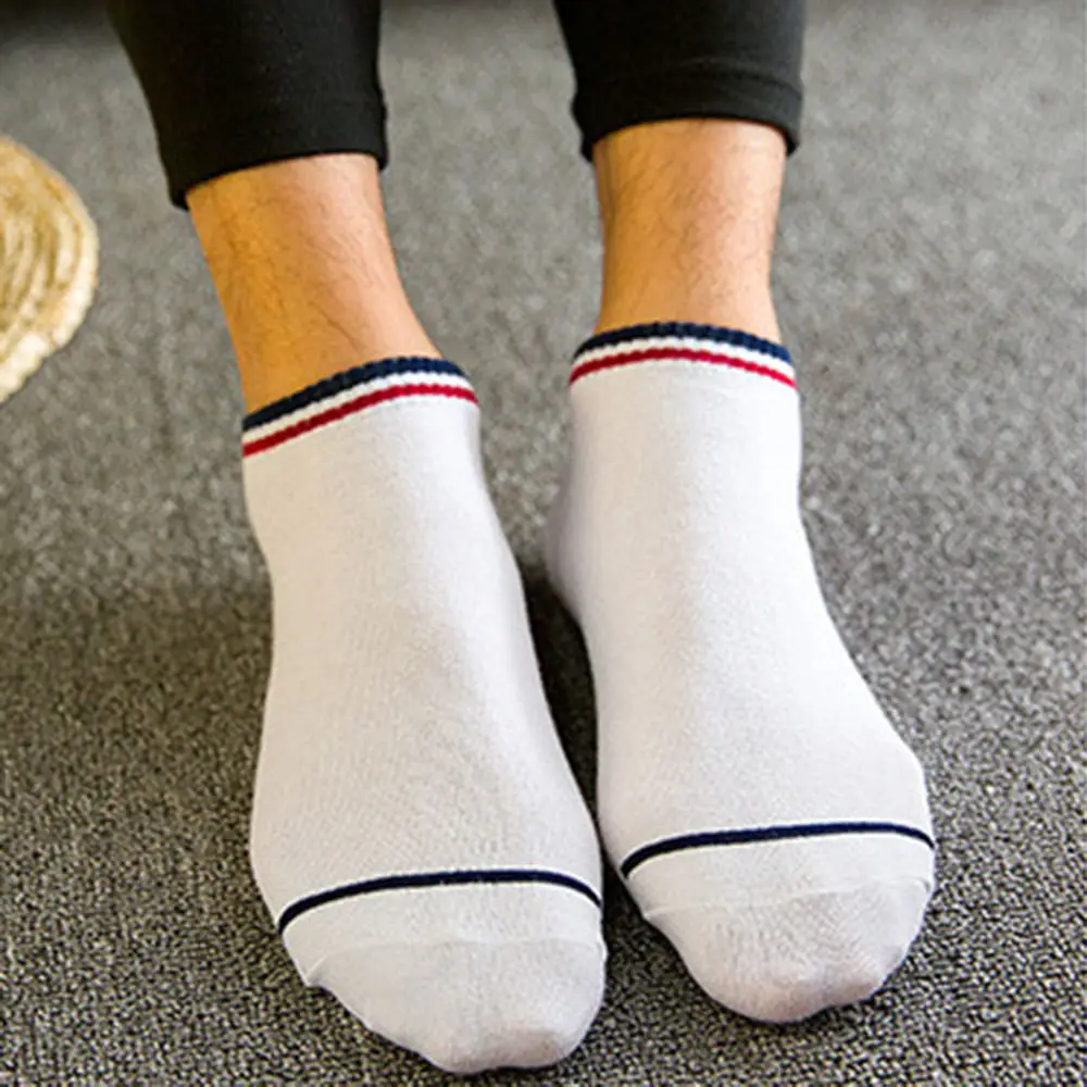 Fashion Men Socks Lot Crew Short Ankle Low Cut Casual Cotton New Breathable Stretchy Summer Stripe Socks Hot Sale
Fashion Men Socks Lot Crew Short Ankle Low Cut Casual Cotton New Breathable Stretchy Summer Stripe Socks Hot Sale