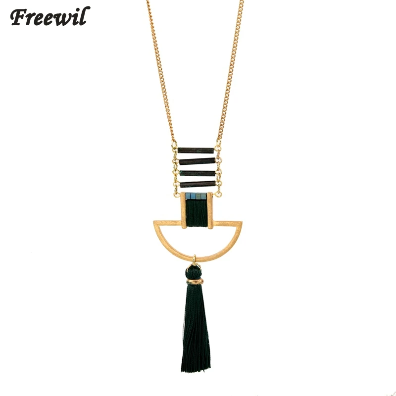 Fashion Exquisite Tassel Necklace Women Gold Color Long Necklaces Pendants Vintage Jewelry Collares SNE160269
Fashion Exquisite Tassel Necklace Women Gold Color Long Necklaces Pendants Vintage Jewelry Collares SNE160269