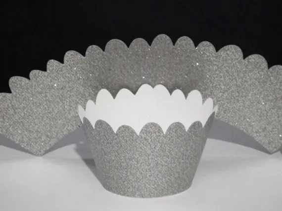 glitter silver Cupcake Toppers holders tea party bridal baby Shower birthday wedding bling decoration
glitter silver Cupcake Toppers holders tea party bridal baby Shower birthday wedding bling decoration