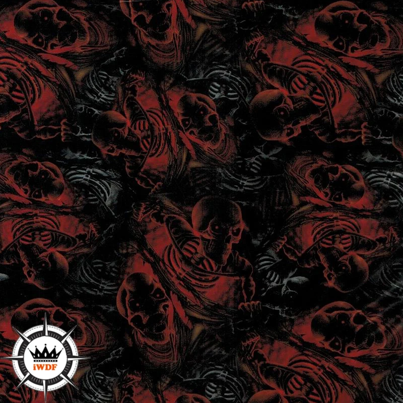 WDF1202 skull pattern 20M length transfer print film Width 0.5M hydrographic film
WDF1202 skull pattern 20M length transfer print film Width 0.5M hydrographic film