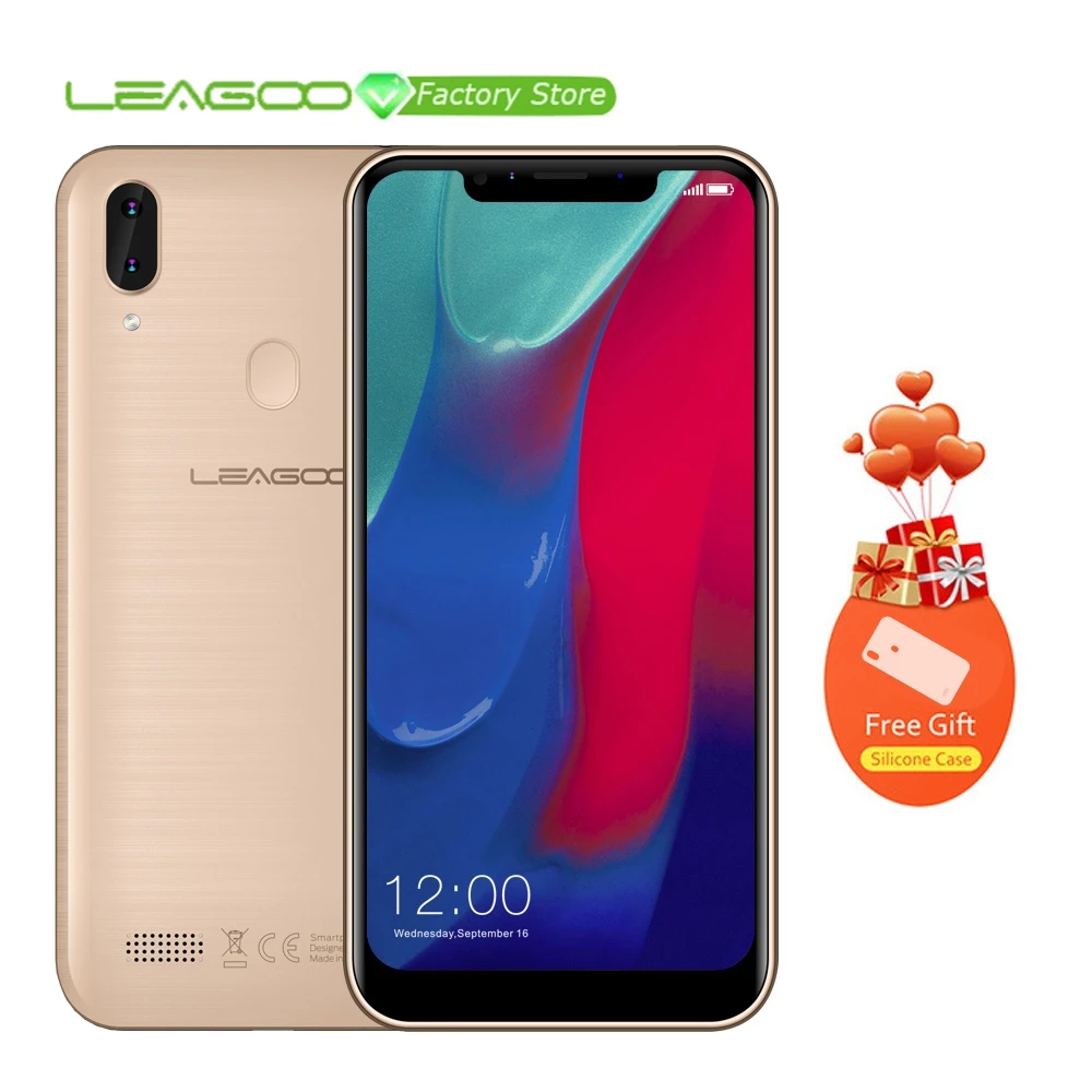 LEAGOO M11 смартфон с 5 дюймовым дисплеем четырёхъядерным процессором MT6739 ОЗУ 2 Гб ПЗУ
