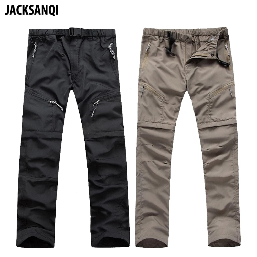 JACKSANQI Summer Men Removable Hiking Pants Shorts Green Outdoor Quick Dry Breathable Trousers Climbing Trekking Fishing RB068
JACKSANQI Summer Men Removable Hiking Pants Shorts Green Outdoor Quick Dry Breathable Trousers Climbing Trekking Fishing RB068