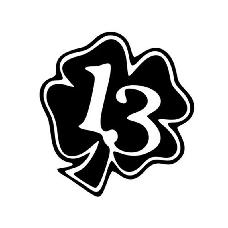 13*12 см, веселые персонализированные автомобильные наклейки Lucky 13, мотоциклетные наклейки, автомобильные аксессуары, черный/серебристый цве...
13*12 см, веселые персонализированные автомобильные наклейки Lucky 13, мотоциклетные наклейки, автомобильные аксессуары, черный/серебристый цве...