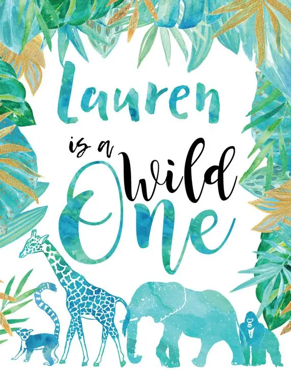 Custom Animal Jungle Safari Wild One Leaves Elephant Giraffe Snake background Computer print party backdrops
Custom Animal Jungle Safari Wild One Leaves Elephant Giraffe Snake background Computer print party backdrops