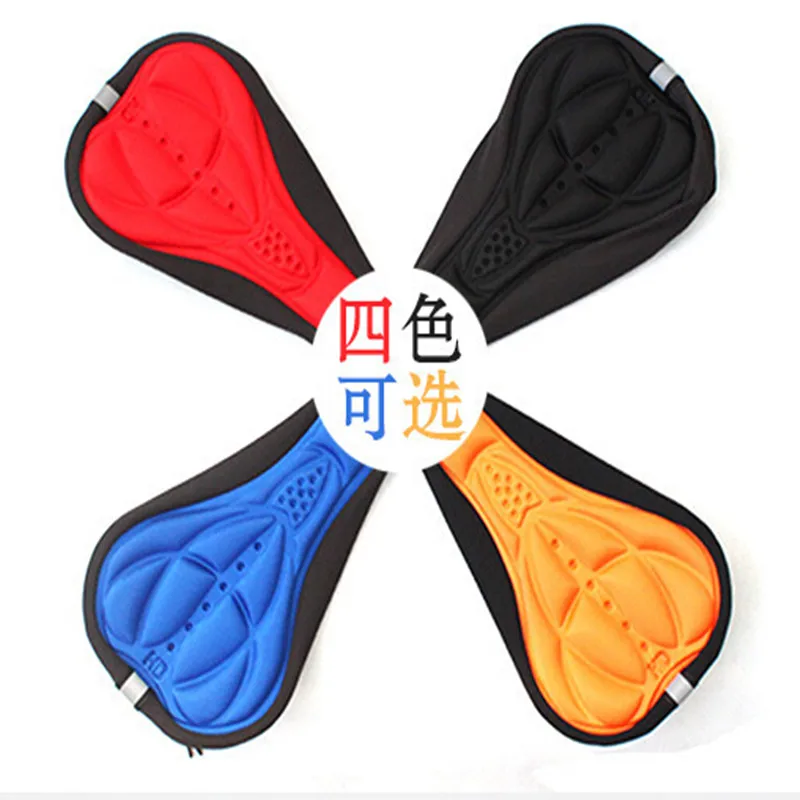 Q065 Bicycle Seat Saddle Cycling MTB Mountain Bike Accessories Cover Pad Comfortable Cushion Foam Parts | Спорт и развлечения