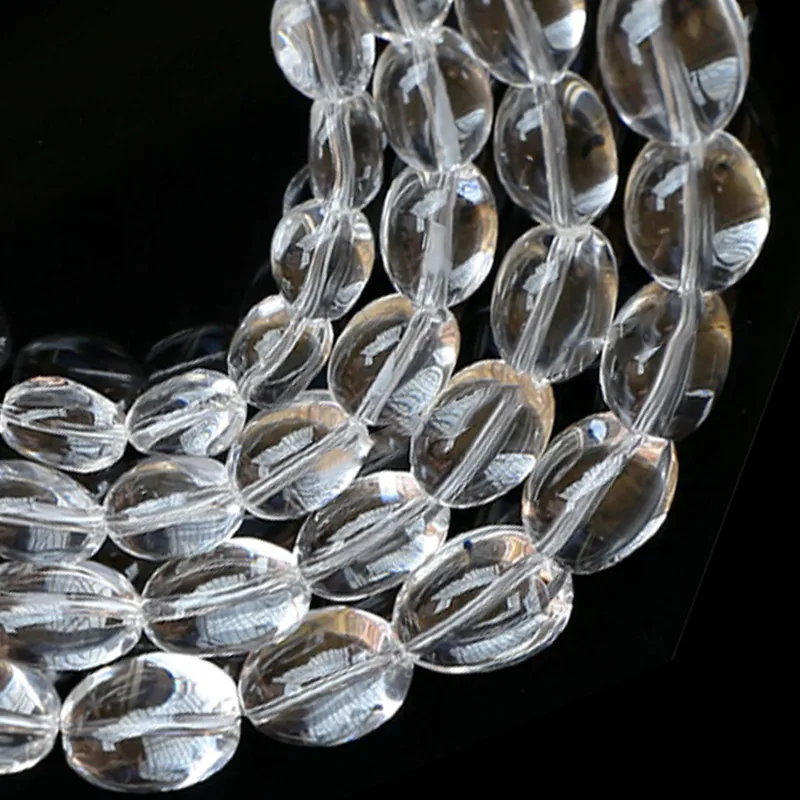 Natural Egg Shape White Rock Quartz Beads For Jewelry Making Beads Selectable Size 15'' Needlework Crystal DIY Beads Trinket
Natural Egg Shape White Rock Quartz Beads For Jewelry Making Beads Selectable Size 15'' Needlework Crystal DIY Beads Trinket