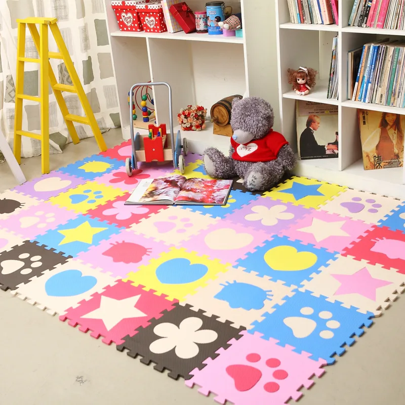 10PCS Pack Cartoon EVA Puzzle Mat Baby Foam Play Mat Non-slip Baby Floor Mat Jigsaw Puzzle Mats Playroom Bedroom Rugs PX56
10PCS Pack Cartoon EVA Puzzle Mat Baby Foam Play Mat Non-slip Baby Floor Mat Jigsaw Puzzle Mats Playroom Bedroom Rugs PX56