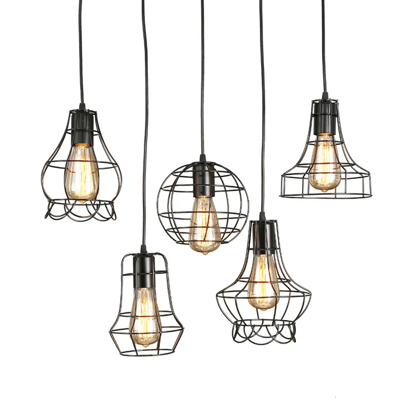 Retro Iron Birdcage Pendant Light Minimalist Scandinavian Loft Pyramid Hanging Lamp Metal Cage Lamp Restaurant Bar E27 Light
Retro Iron Birdcage Pendant Light Minimalist Scandinavian Loft Pyramid Hanging Lamp Metal Cage Lamp Restaurant Bar E27 Light