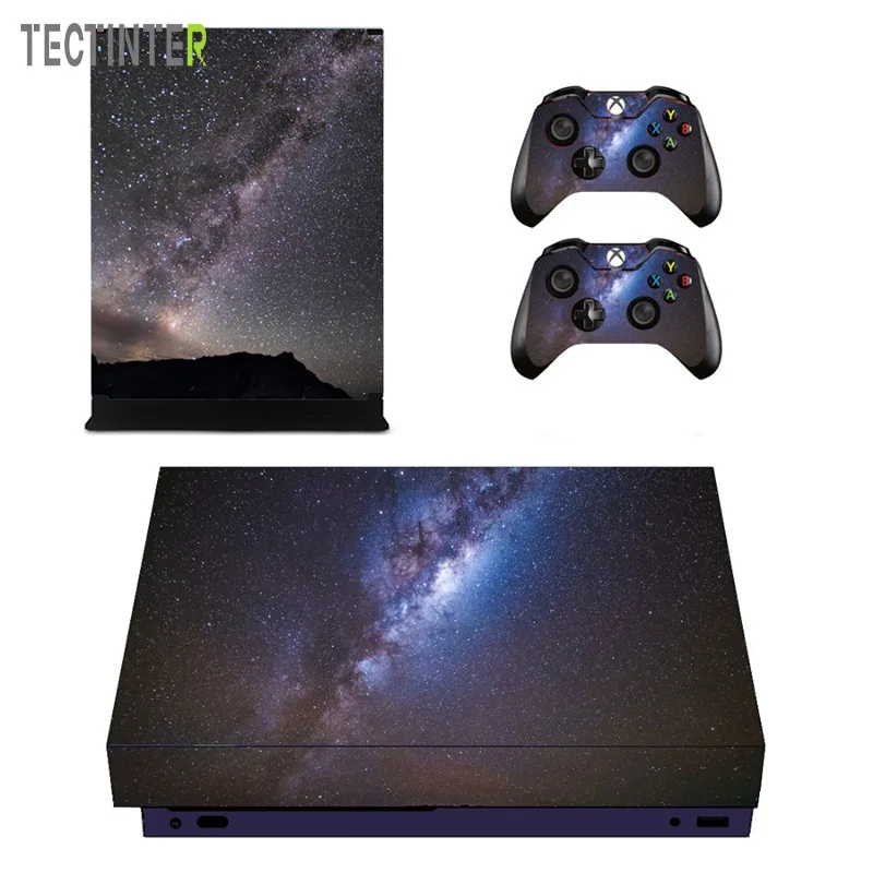 Виниловая наклейка для Xbox One X Console 2 Controller Защитная пленка Xboxone | Электроника