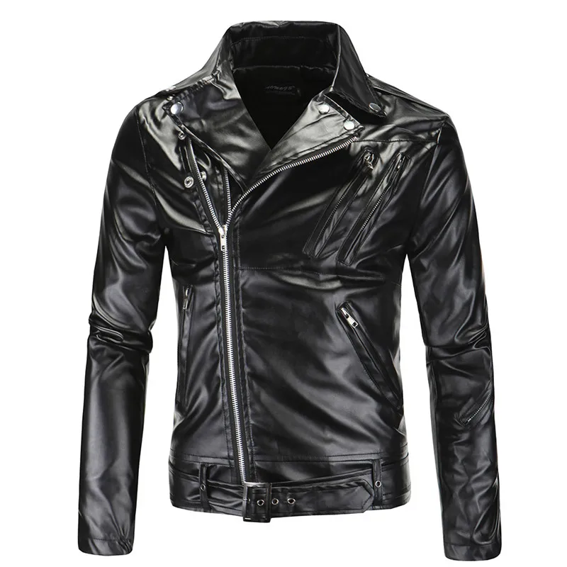 2019 Spring New Motorcycle Leather Fashion More Zipper Lapel Slim Washed Pu Leather Clothing Size M L XL XXL XXXL 4XL 5XL
2019 Spring New Motorcycle Leather Fashion More Zipper Lapel Slim Washed Pu Leather Clothing Size M L XL XXL XXXL 4XL 5XL