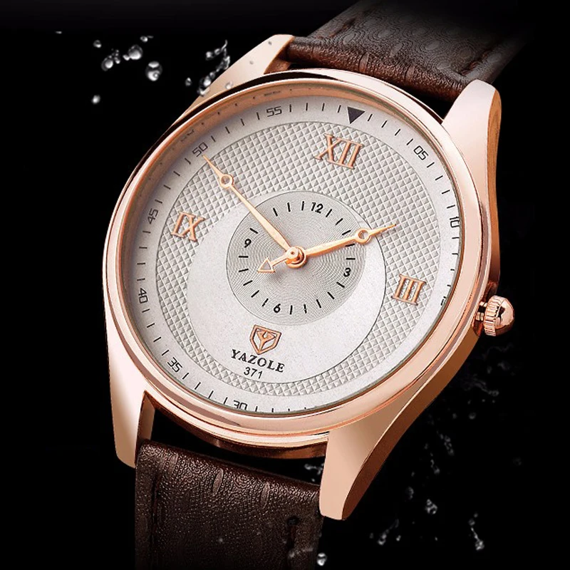 Relogio Masculino Yazole New Top Brand Luxury Famous Watch Men leather Wristwatch Male Clock Hodinky Quartz-watch Sport Watch
Relogio Masculino Yazole New Top Brand Luxury Famous Watch Men leather Wristwatch Male Clock Hodinky Quartz-watch Sport Watch