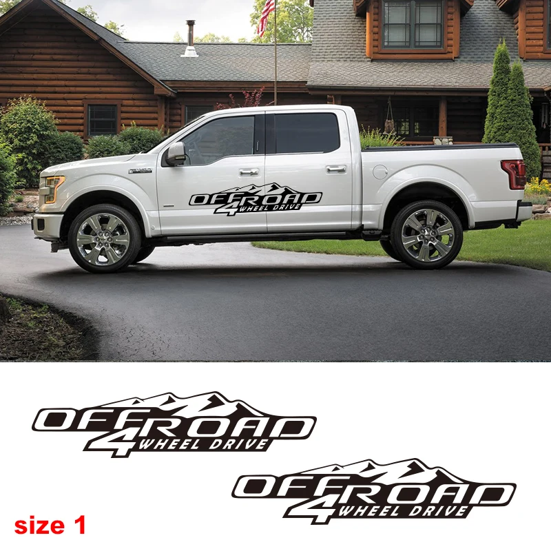 Sport SUV Pickup Truck Vinyl Decal Off Road 4X4 Wheel Drive Mountain Graphics Sticker For Ford Ranger Colorado Ram GMC Canyon
Sport SUV Pickup Truck Vinyl Decal Off Road 4X4 Wheel Drive Mountain Graphics Sticker For Ford Ranger Colorado Ram GMC Canyon