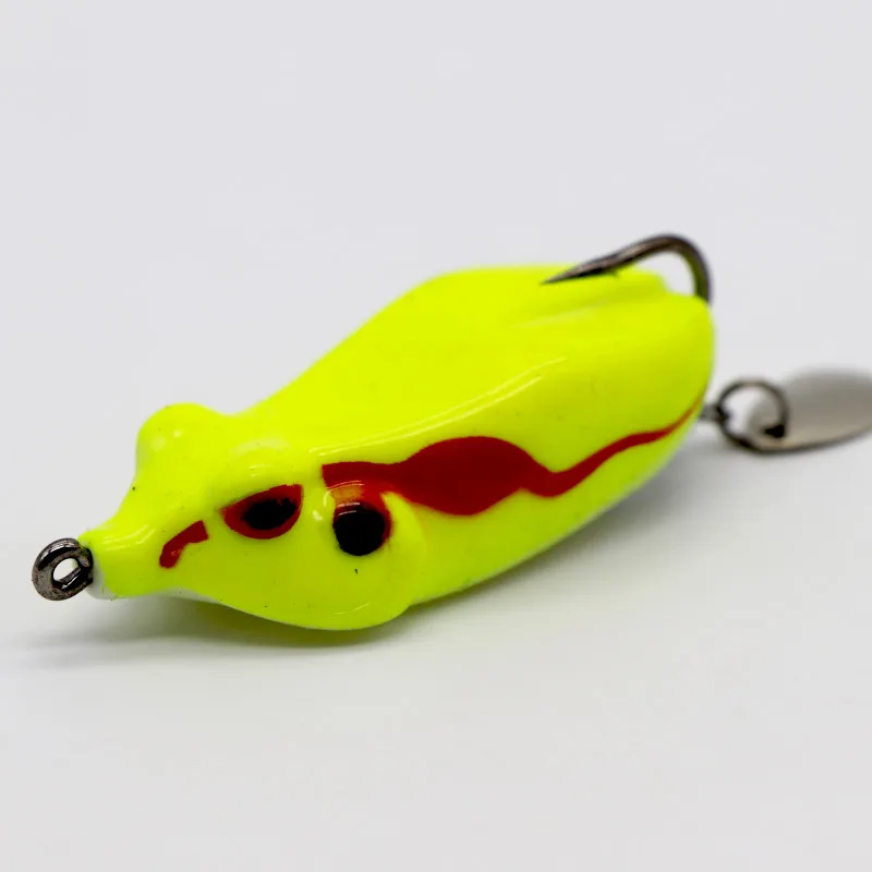 Top Water Artificial Frog Lure Fishing Soft Lure Floating Fishing lures Soft Frog Lure
Top Water Artificial Frog Lure Fishing Soft Lure Floating Fishing lures Soft Frog Lure