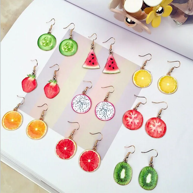 Dainty Cute Fruit Acrylic Earrings Strawberry Apple Tomato Kiwi Orange Cucumber Dragon Pineapple Fruit Drop Earring
Dainty Cute Fruit Acrylic Earrings Strawberry Apple Tomato Kiwi Orange Cucumber Dragon Pineapple Fruit Drop Earring