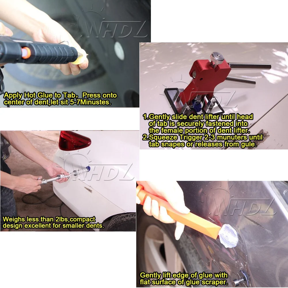 WHDZ 100w Hot Glue gun T puller Bridge Puller kit with 7 PCS Different Shape Mats Red Repair wedge wiper Glue Sticks Tool
WHDZ 100w Hot Glue gun T puller Bridge Puller kit with 7 PCS Different Shape Mats Red Repair wedge wiper Glue Sticks Tool
