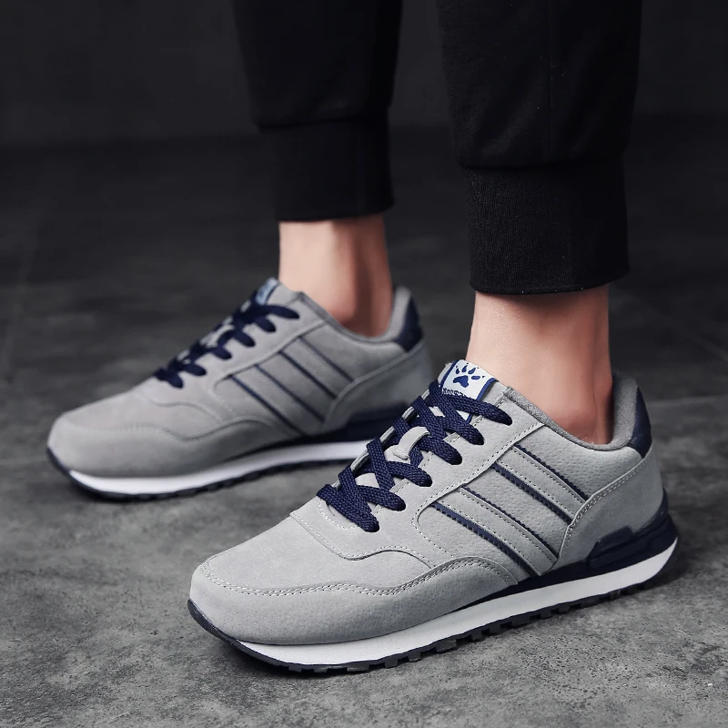 VKERGB 2021 Quality Autumn Winter Casual Flats Shoes Gray Lace-Up Breathable Footwear hombres Men Spring Sneakers Suede Leather
VKERGB 2021 Quality Autumn Winter Casual Flats Shoes Gray Lace-Up Breathable Footwear hombres Men Spring Sneakers Suede Leather