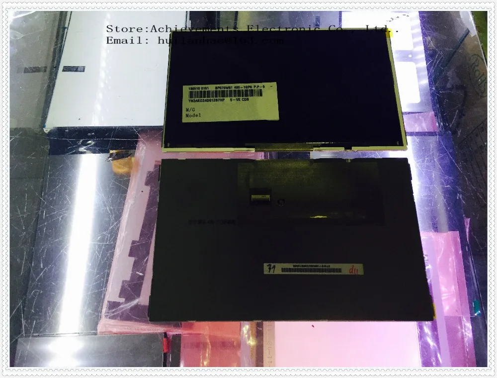 Оптовая продажа, новый 7-дюймовый ЖК-экран TFT BP070WS1-400-1 GP0 Huawei s7-601u BOE BP070WS1-400 BP070WS1 WSVGA 1024(RGB)* 600
Оптовая продажа, новый 7-дюймовый ЖК-экран TFT BP070WS1-400-1 GP0 Huawei s7-601u BOE BP070WS1-400 BP070WS1 WSVGA 1024(RGB)* 600