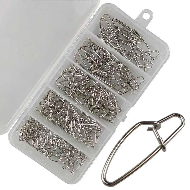 Hyaena 155pcs/box Size 1# 2# 3# 4# 5# Crosslock Snap Fishing Barrel Swivel safety snap Fishing swivel set
Hyaena 155pcs/box Size 1# 2# 3# 4# 5# Crosslock Snap Fishing Barrel Swivel safety snap Fishing swivel set