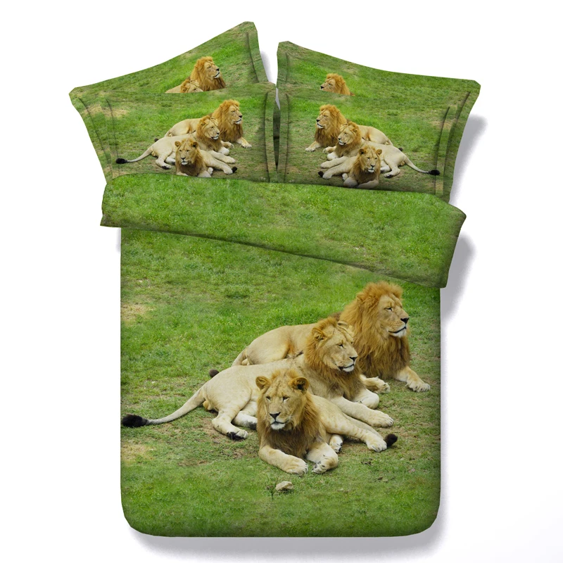 3D Lion bedding set animal duvet cover sets bed sheet bedspread quilt California King queen size full Designer bedroom 4PCS
3D Lion bedding set animal duvet cover sets bed sheet bedspread quilt California King queen size full Designer bedroom 4PCS