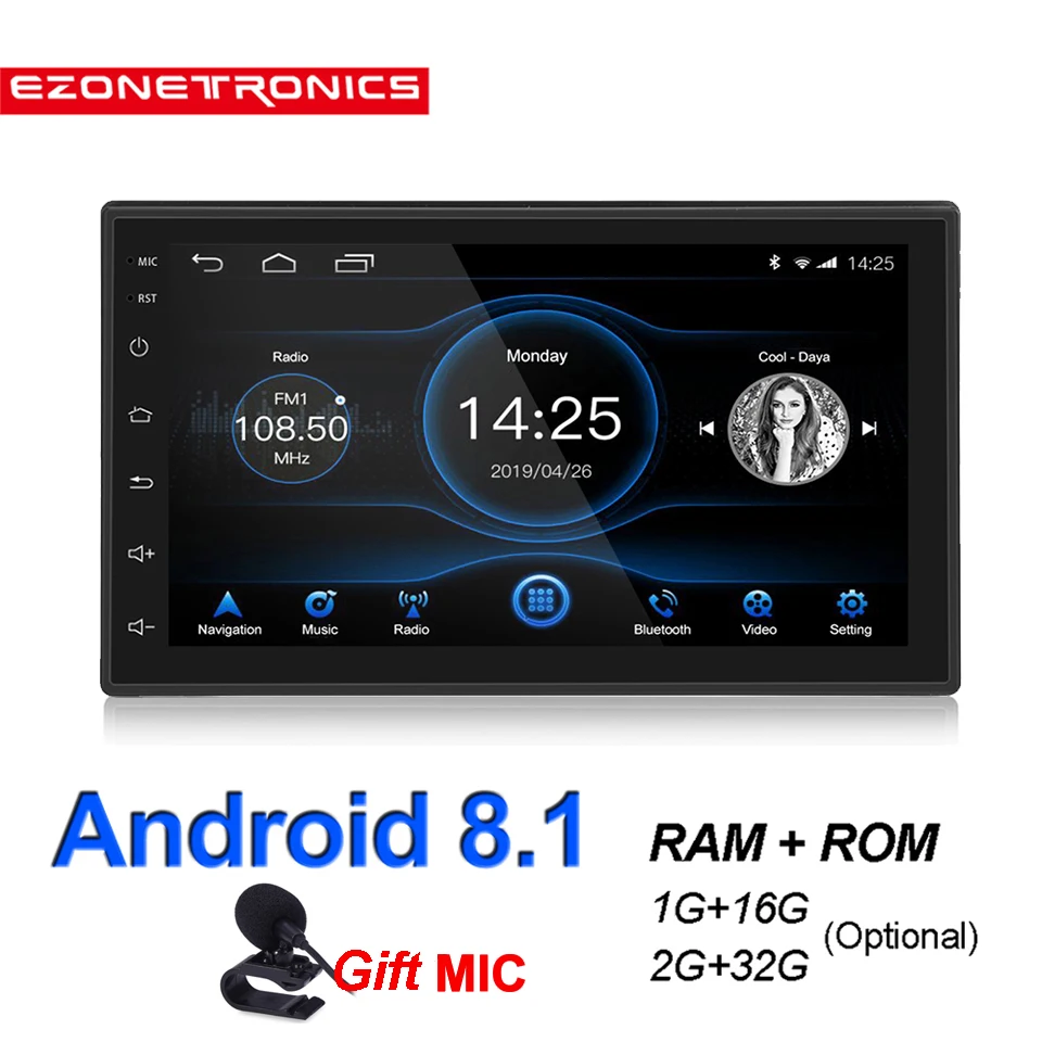 2Din Android 8.1 Quad Core DDR2G-32G Car radio Multimedia Video Player Mirror Link Universal Wifi Bluetooth 2USB auto Stereo GPS
2Din Android 8.1 Quad Core DDR2G-32G Car radio Multimedia Video Player Mirror Link Universal Wifi Bluetooth 2USB auto Stereo GPS