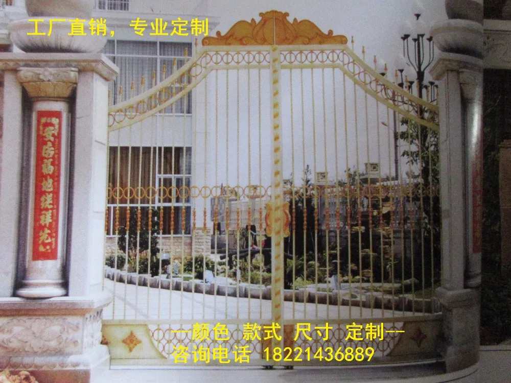 custom made wrought iron gates designs whole sale wrought iron gates metal gates steel gates hc-g56
custom made wrought iron gates designs whole sale wrought iron gates metal gates steel gates hc-g56