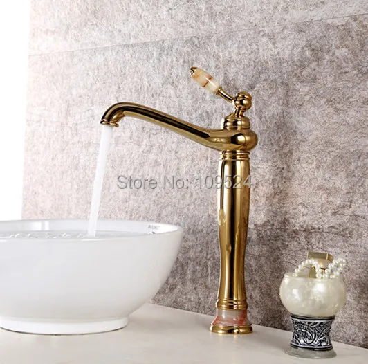 Free shipping Gold PVD clour single hole Bathroom tall Vessel sink faucet mixer tap
Free shipping Gold PVD clour single hole Bathroom tall Vessel sink faucet mixer tap
