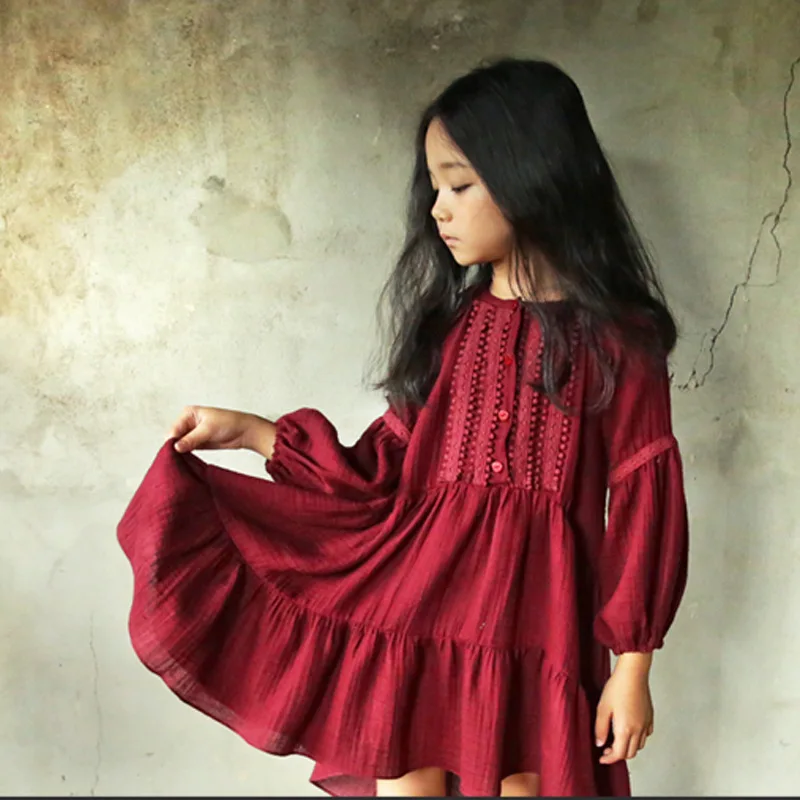 Linen Cotton Blend Fall Winter Girls Dresses Big Girl Teenager's dress Clotthing
Linen Cotton Blend Fall Winter Girls Dresses Big Girl Teenager's dress Clotthing