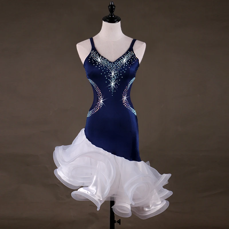 New Summer Ladies Women Latin Dance Dress M-XXXL Size Performance Fan Dance Dress Roupa Ginastica Samba Costume DQ11264
New Summer Ladies Women Latin Dance Dress M-XXXL Size Performance Fan Dance Dress Roupa Ginastica Samba Costume DQ11264