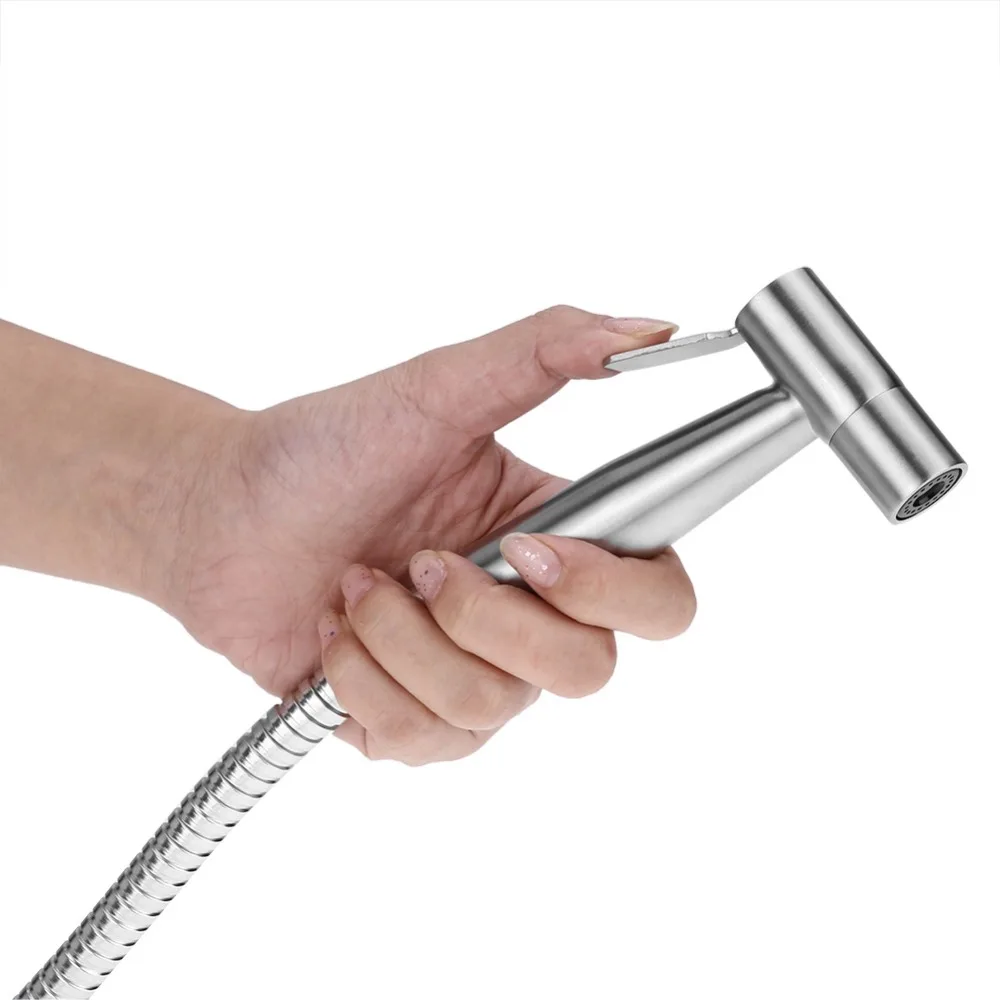 Stainless Steel501/502 Toilet Handheld Bidet Spray G1/2 Brass Sprayer Tools Kit for Shower/Pet Bath
Stainless Steel501/502 Toilet Handheld Bidet Spray G1/2 Brass Sprayer Tools Kit for Shower/Pet Bath