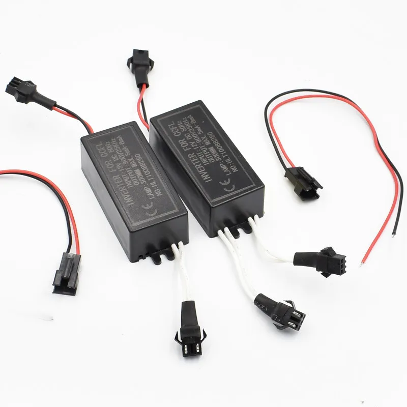 12V CCFL Angel Eye Inverter Halo Ring Driver Daytime Running Light Inverter Male Female Plug With 2 Outputs
12V CCFL Angel Eye Inverter Halo Ring Driver Daytime Running Light Inverter Male Female Plug With 2 Outputs