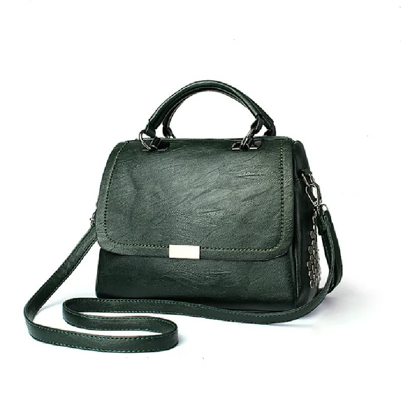 

Bolish Casual Women Soft Pu Leather Handbag Female Shoulder Bag Messenger Bag Larger Size Winter Women Bag A127