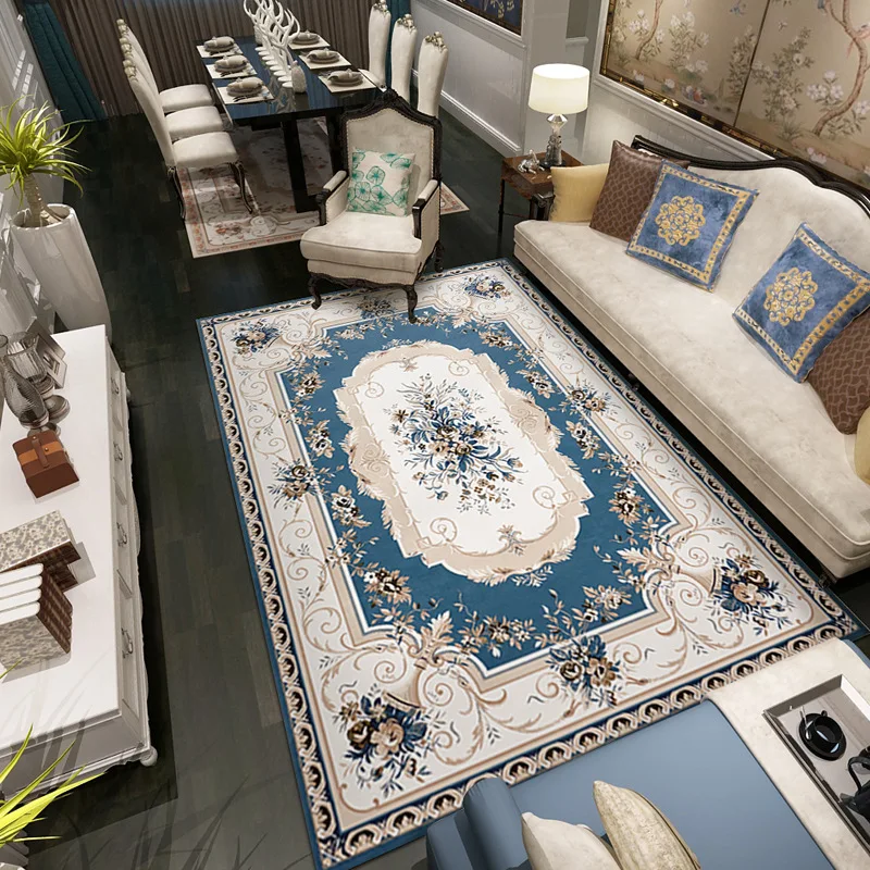 Large Size 200x300CM European and American Style Non-Slip Jacquard Carpet for Living Room Bedroom Modern Pattern Prited Floral
Large Size 200x300CM European and American Style Non-Slip Jacquard Carpet for Living Room Bedroom Modern Pattern Prited Floral