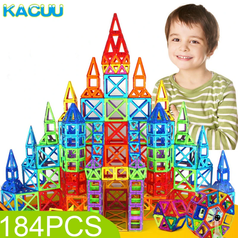Магнитный конструктор детский обучающий 184 110 шт.|construction set|set modelbuilding toys |