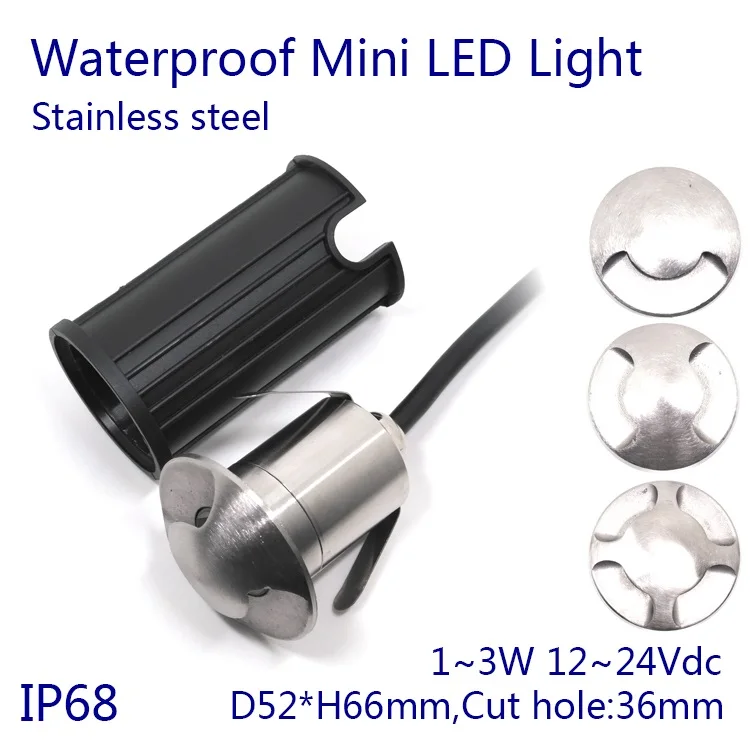 12VDC AC110V 220V 240V 3W LED Underground Light IP68 Buried Mini Outdoor floor light Inground Garden Path Yard Landscape Lamp
12VDC AC110V 220V 240V 3W LED Underground Light IP68 Buried Mini Outdoor floor light Inground Garden Path Yard Landscape Lamp