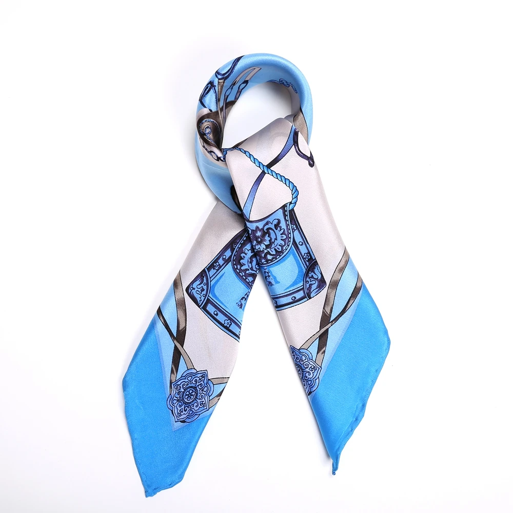 Harness Printed 100% Silk Scarf for Hair Wrapping Neckerchief Bandana Women Head Scarfs Wraps Small Square Silk Scarves 55cm
Harness Printed 100% Silk Scarf for Hair Wrapping Neckerchief Bandana Women Head Scarfs Wraps Small Square Silk Scarves 55cm