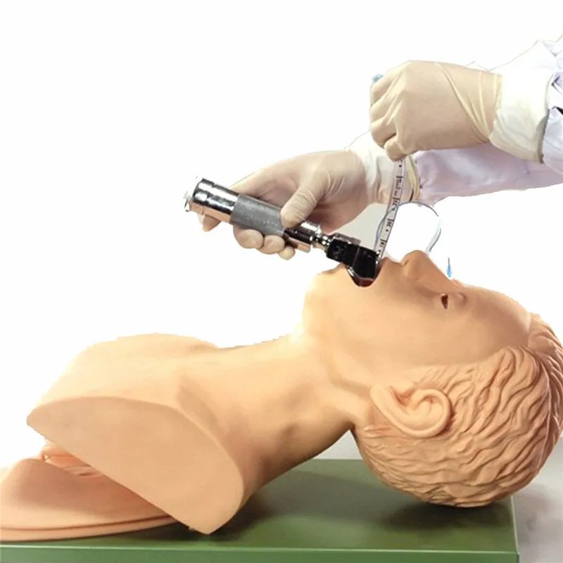 220V Intubation Manikin Study Teaching Model PVC Airway Management Trainer Medical School Student Educational Learning Supply
220V Intubation Manikin Study Teaching Model PVC Airway Management Trainer Medical School Student Educational Learning Supply